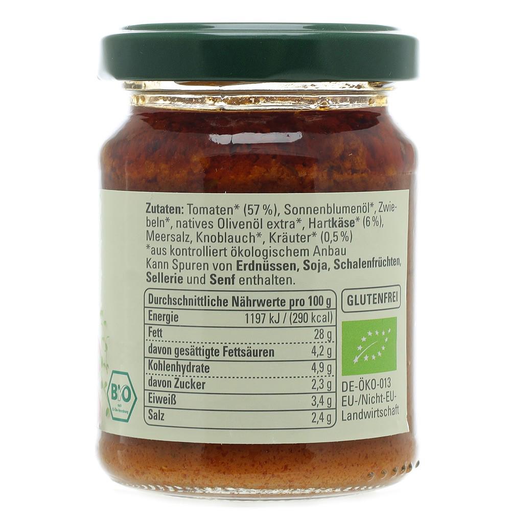 Pesto Rosso Fara Gluten Eco 125 grame Byodo