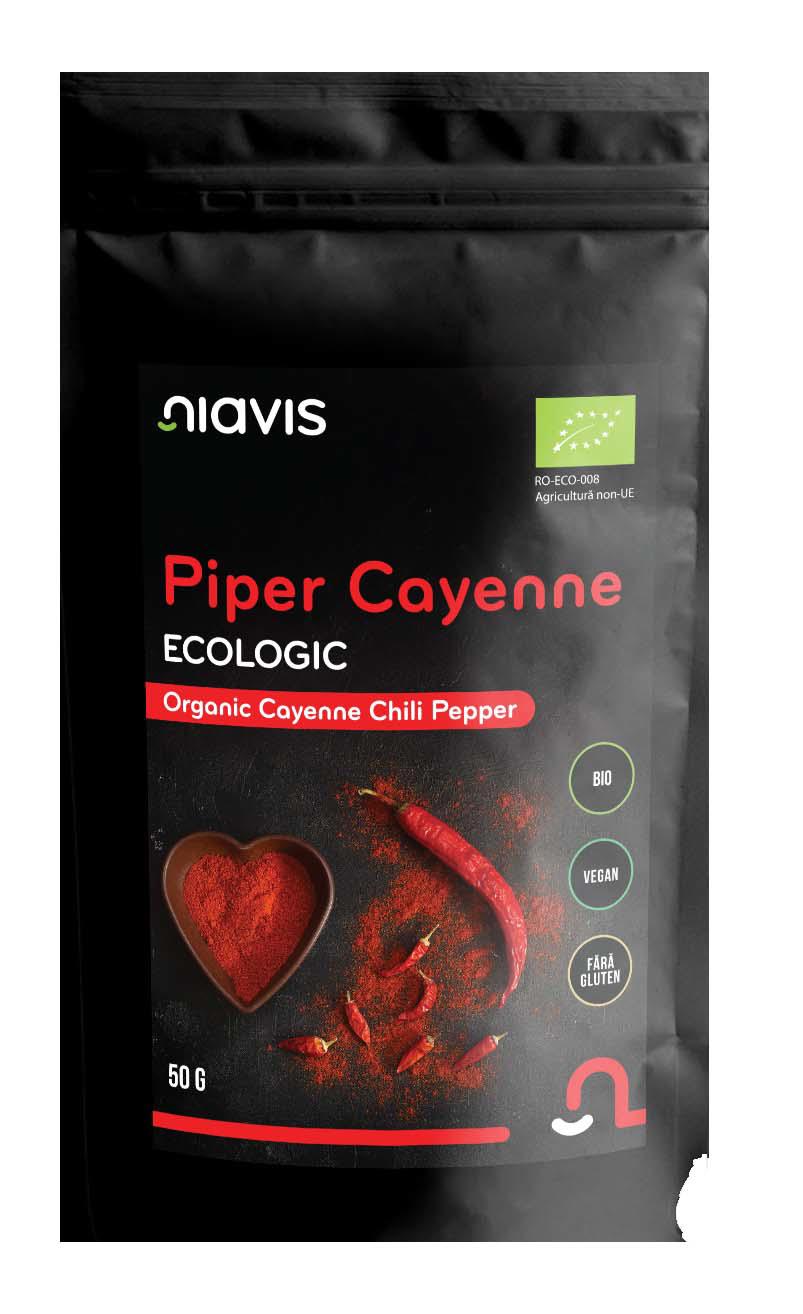 Piper Cayenne Ecologic 50 grame Niavis