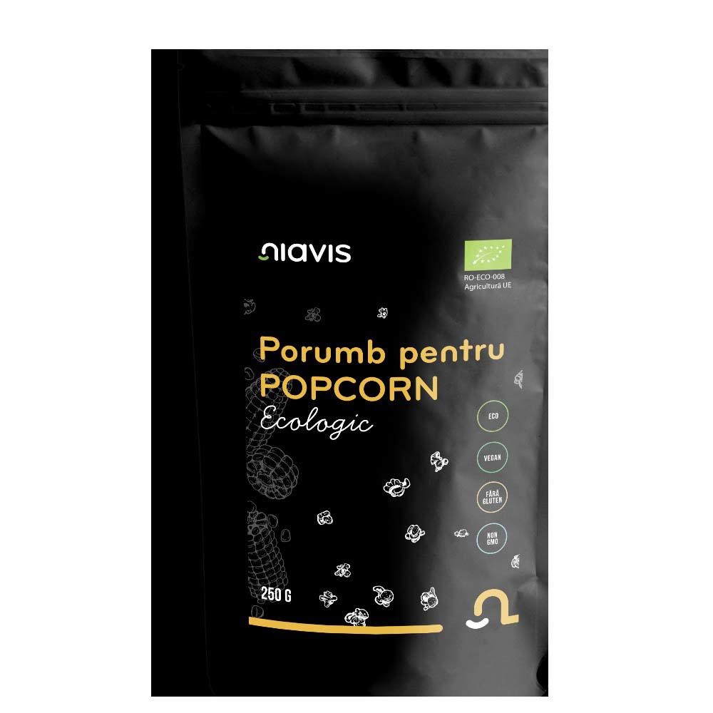 Porumb pentru Popcorn Ecologic 250 grame Niavis