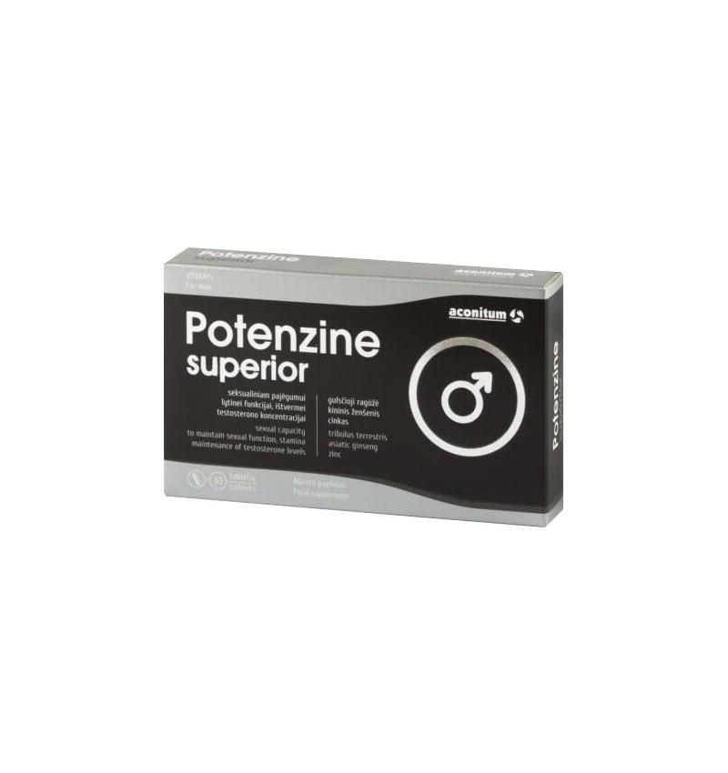 Potenzine Superior 30 tablete 39,5 grame Aconitum