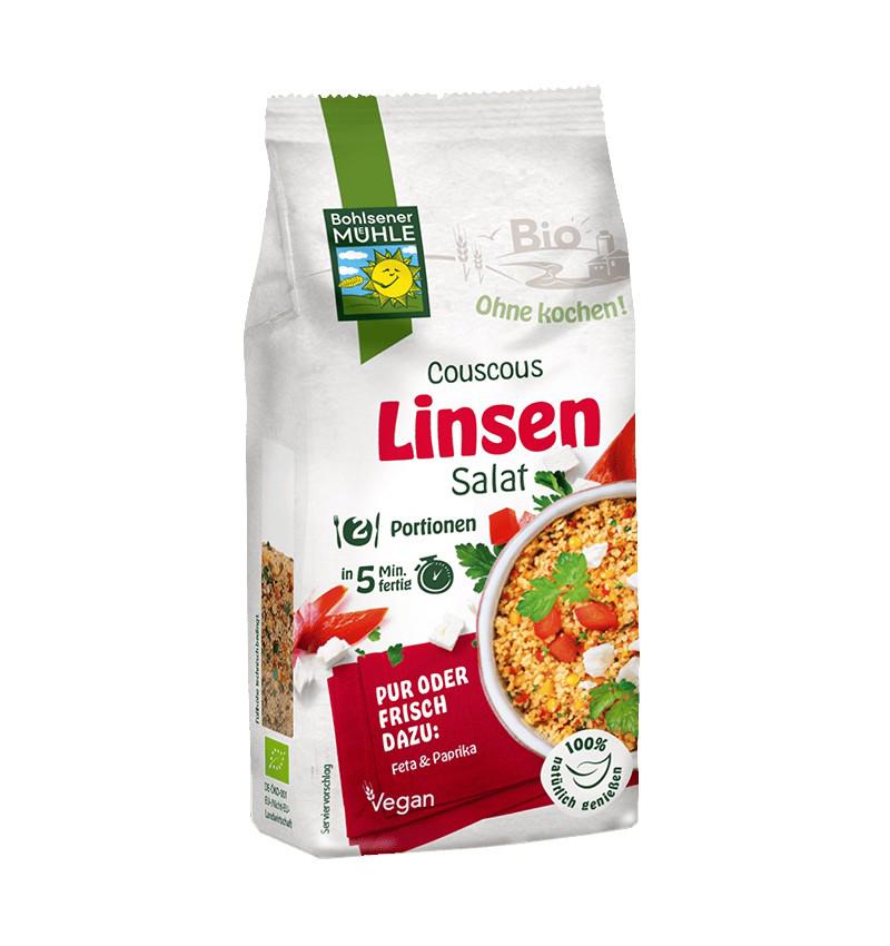 premix salata de couscous cu linte bio