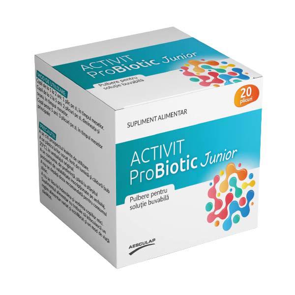 Probiotic Activit Junior 20 plicuri Aesculap