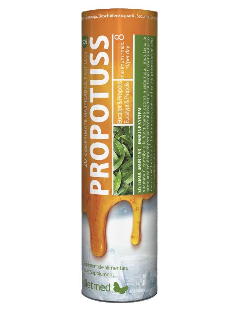 Propotuss 20 comprimate masticabile Dietmed