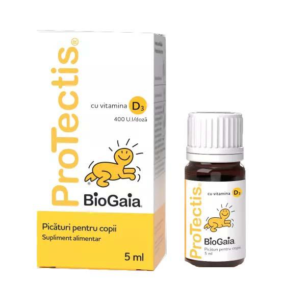 Protectis Picaturi cu Vitamina D3 5 mililitri BioGaia