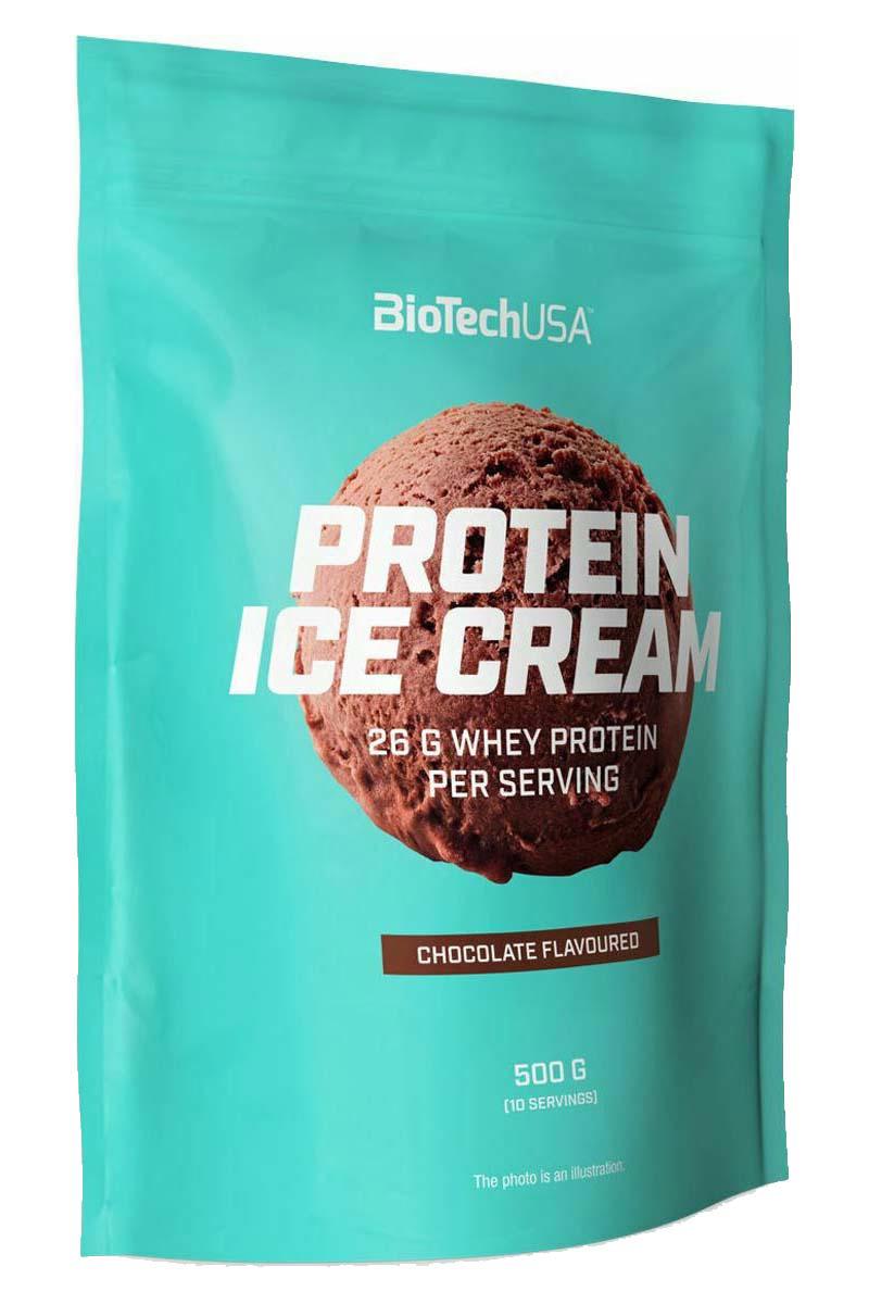 Protein Ice Cream cu Aroma de Ciocolata 500 grame Bio Tech USA