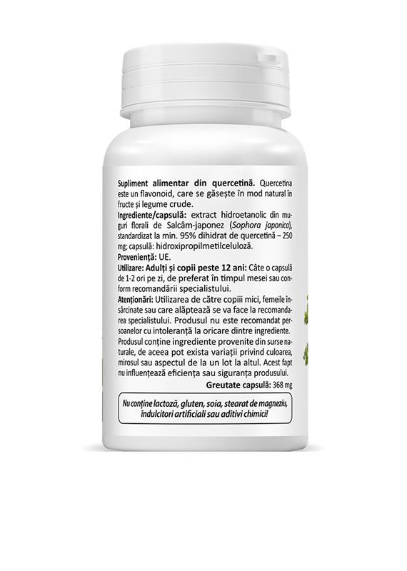 Quercetin Mini 250 miligrame 30 capsule Zenyth