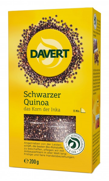 Quinoa Neagra Bio 200gr Davert