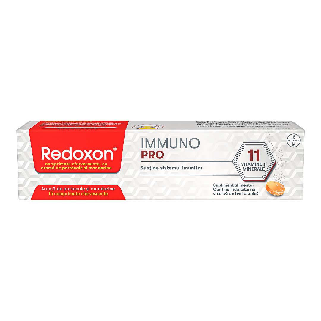 Redoxon Immuno Pro 1000 miligrame 15 comprimate efervescente Bayer