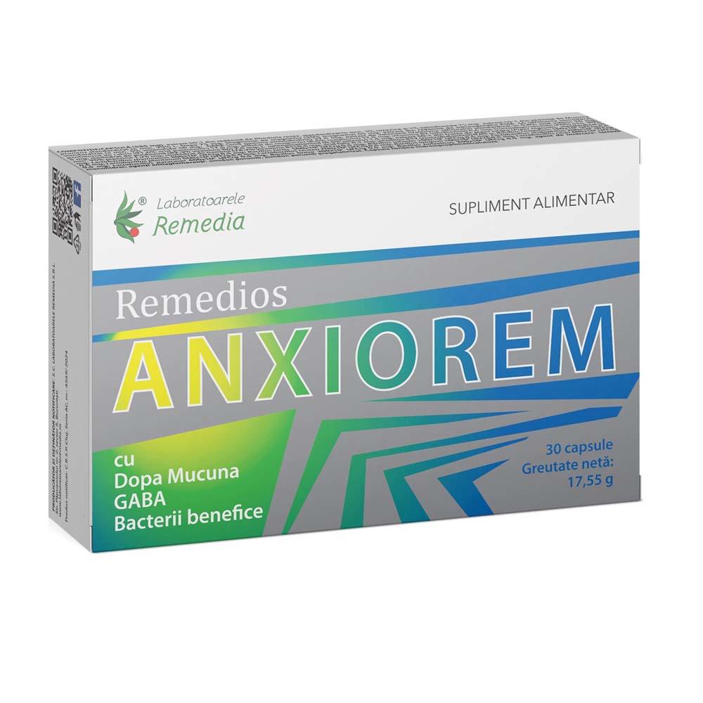 Remedios Anxiorem 30 capsule Laboratoarele Remedia