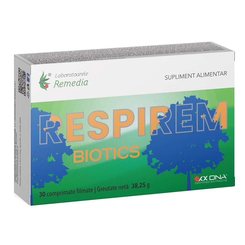 Respirem Biotics 30 comprimate filmate Laboratoarele Remedia