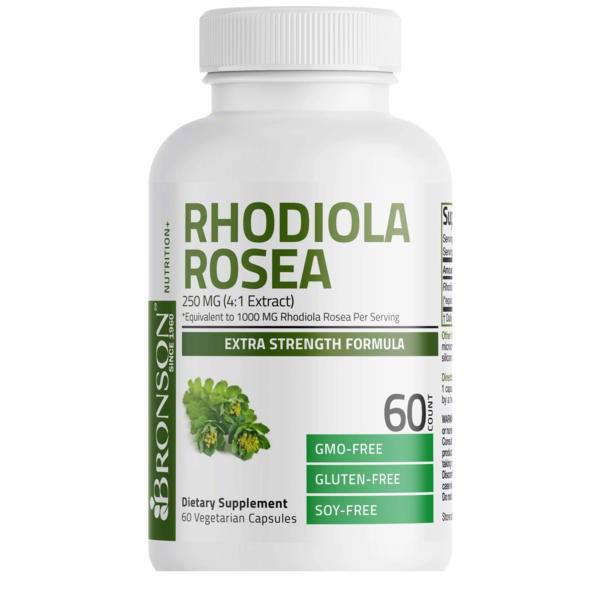 Rhodiola Rosea Root 1000 miligrame 60 capsule Bronson Laboratories