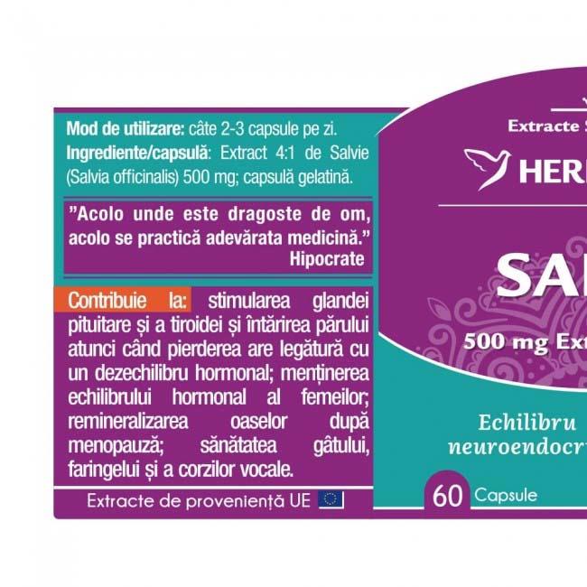 Salvie 60 capsule Herbagetica