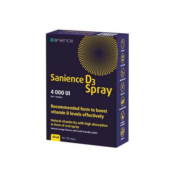 Sanience D3 Spray 4000UI 50 mililitri Sanience