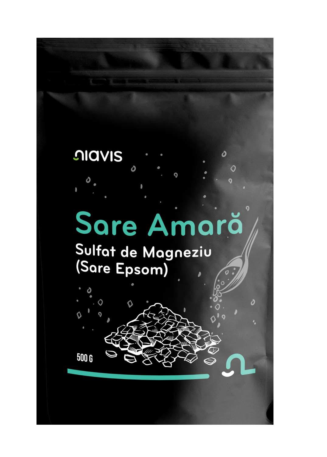 Sare Amara Sare Epsom 500 grame Niavis