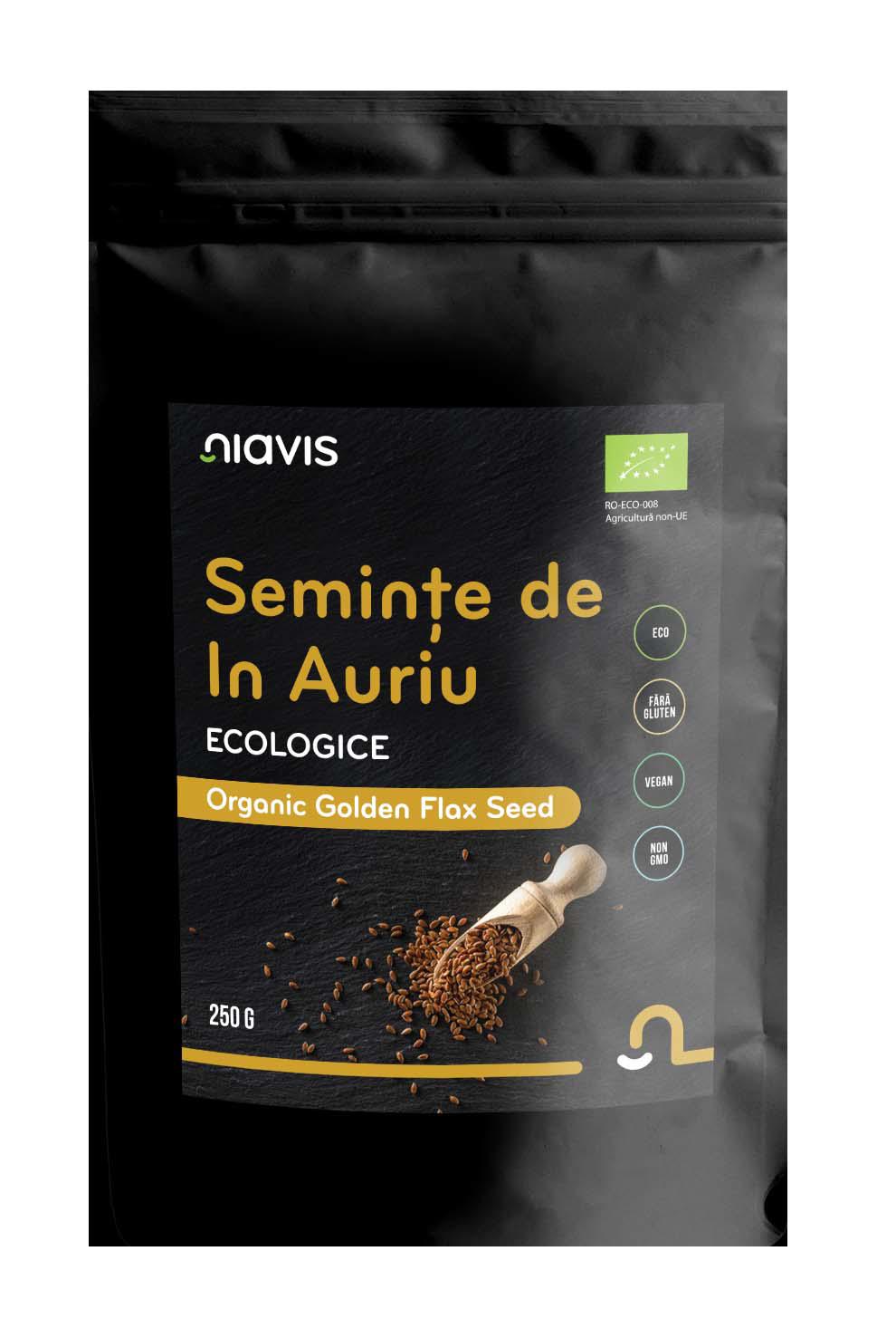 Seminte de In Auriu Ecologice 250 grame Niavis