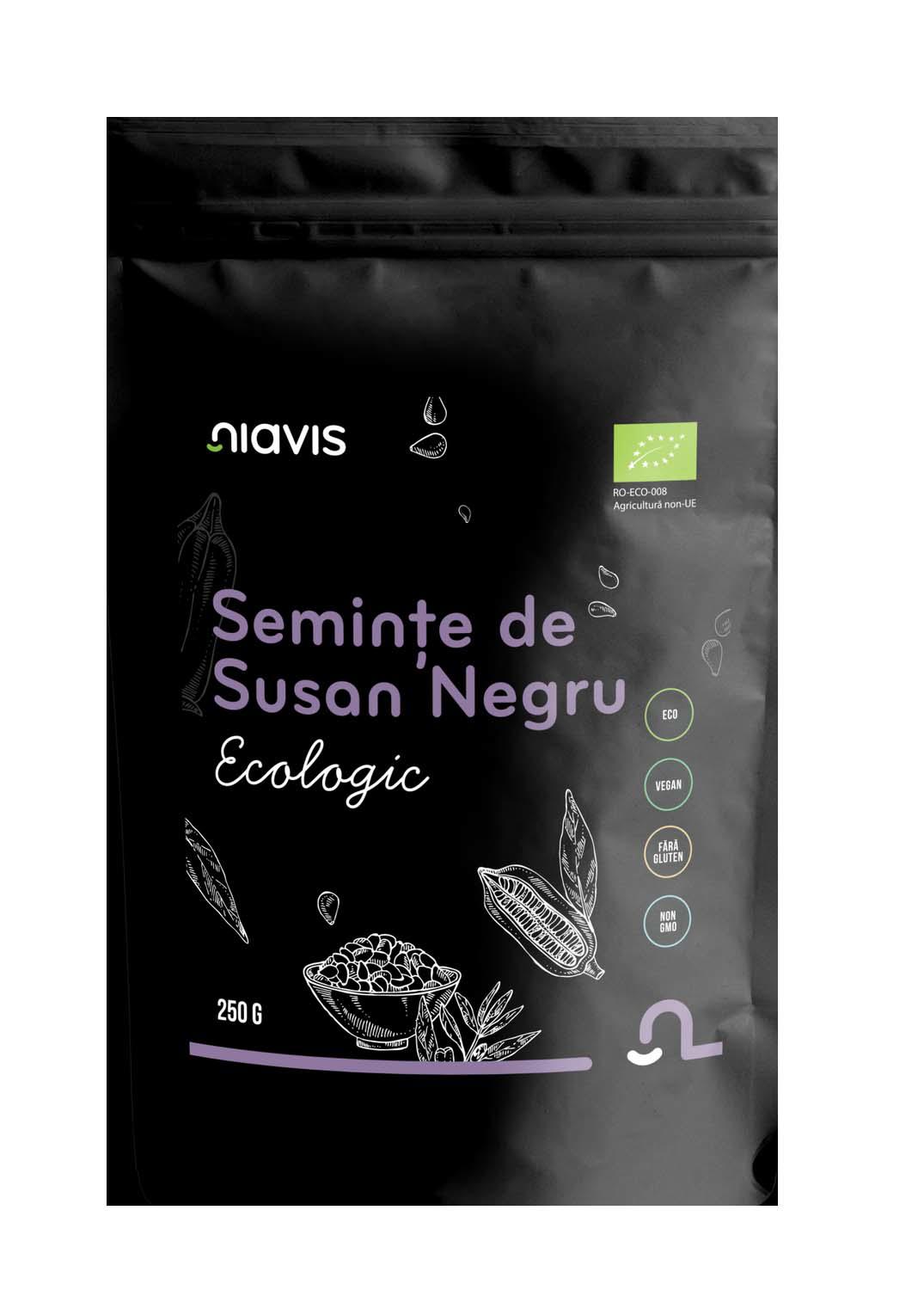 Seminte de Susan Negru Ecologic 250 grame Niavis