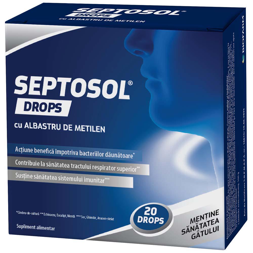 Septosol cu Albastru de Metilen 20 dropsuri Biofarm