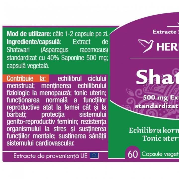 Shatavari 60 capsule vegetale Herbagetica