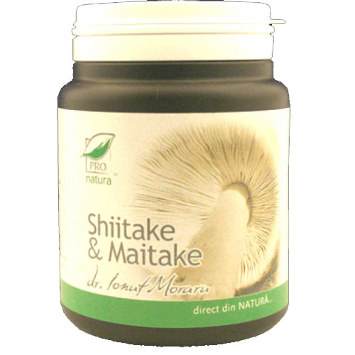 Shiitake si Maitake 150cps Medica