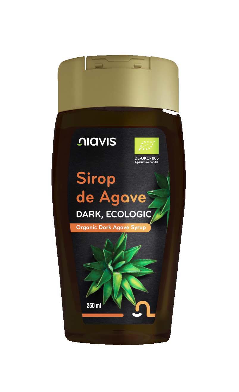 Sirop de Agave Dark Ecologic 250 mililitri Niavis