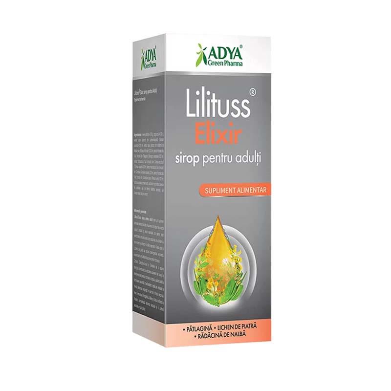 Sirop pentru Adulti Lilituss Elixir 200 mililitri Adya Green Pharma