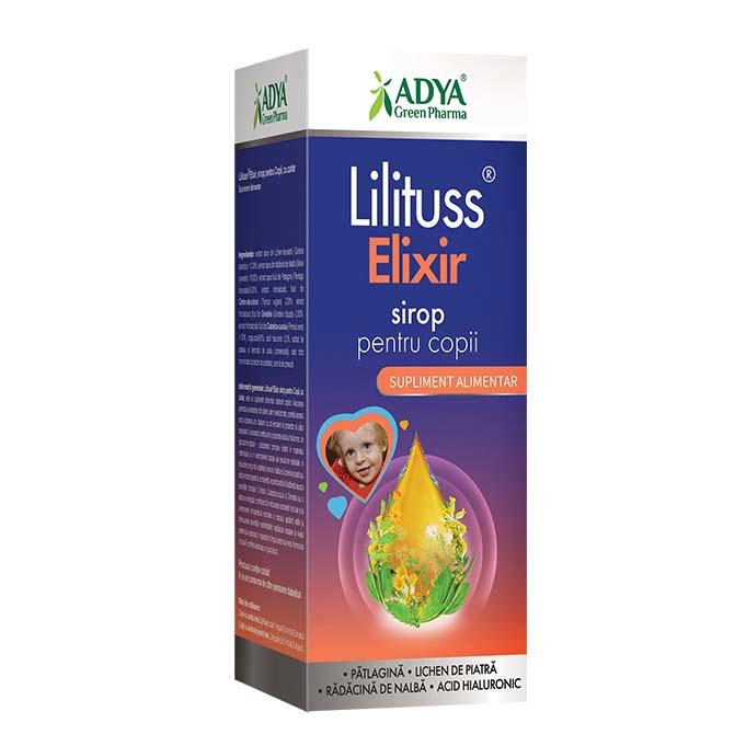 Sirop pentru Copii Lilituss Elixir 180 mililitri Adya Green Pharma