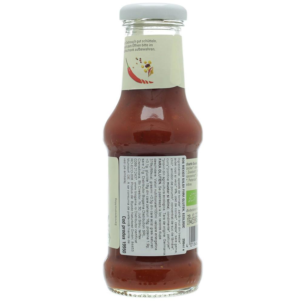 Sos Mexico Salsa Fara Gluten Eco 250 mililitri Byodo