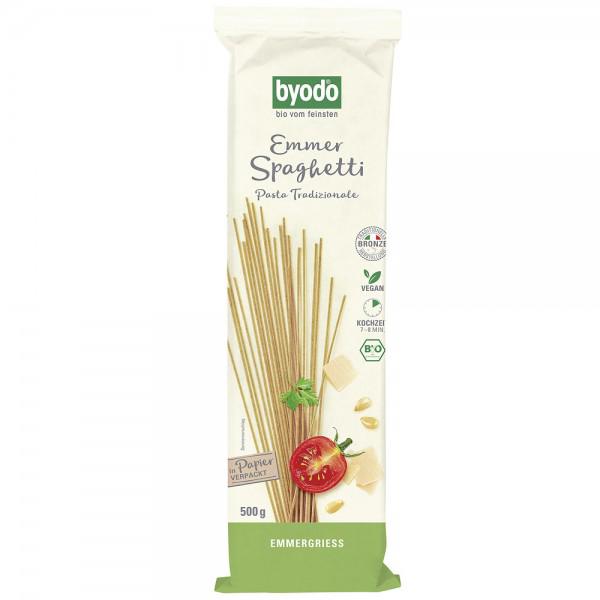 Spaghetti din Emmer Eco 500 grame Byodo