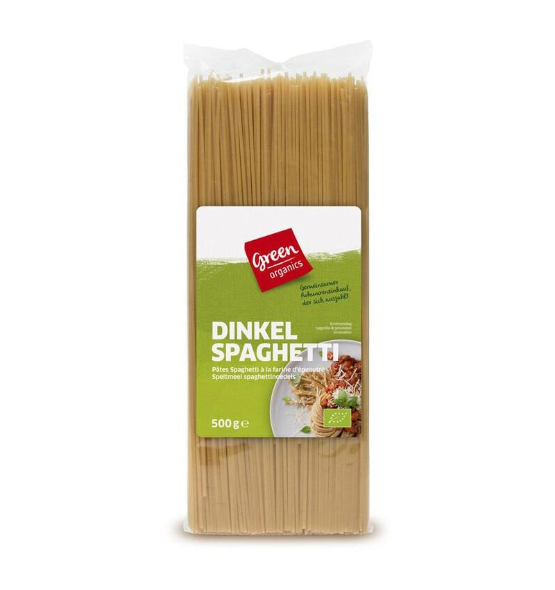 Spaghetti din Grau Spelta Eco 500 grame Green Organics