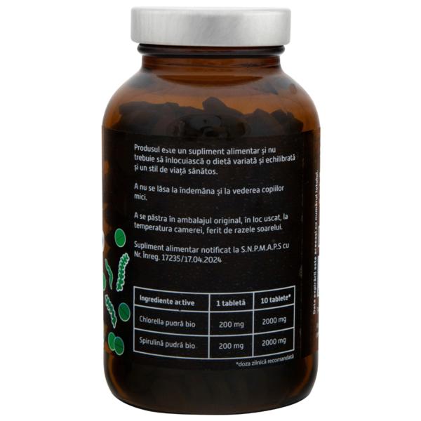 spirulina si chlorella