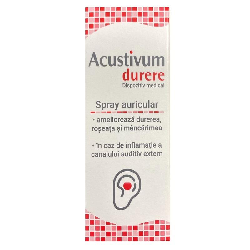 Spray Acustivum Auricular Durere 20 mililitri Zdrovit