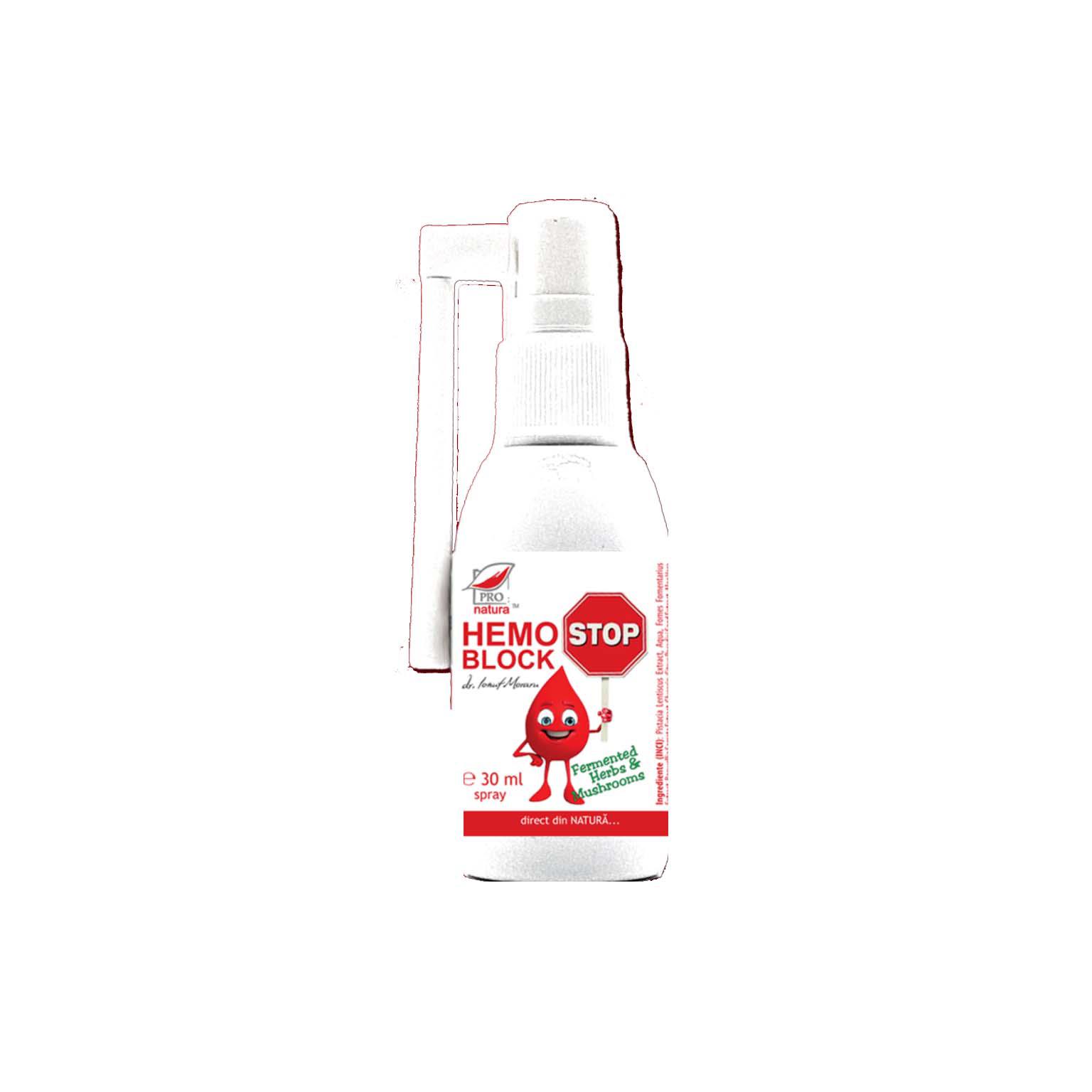 Spray Hemo Block 30 mililitri Pro Natura