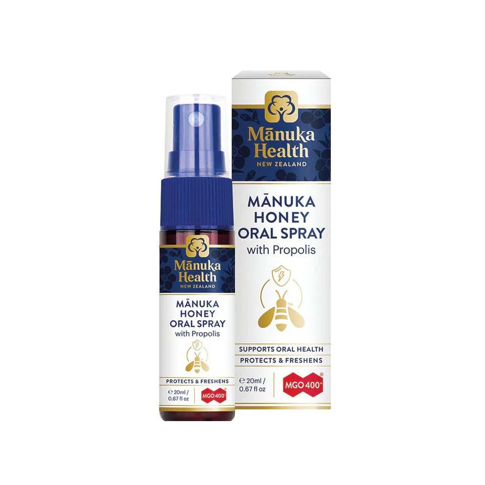 Spray Oral cu Miere de Manuka MGO 400 si Propolis 20 mililitri Apiland