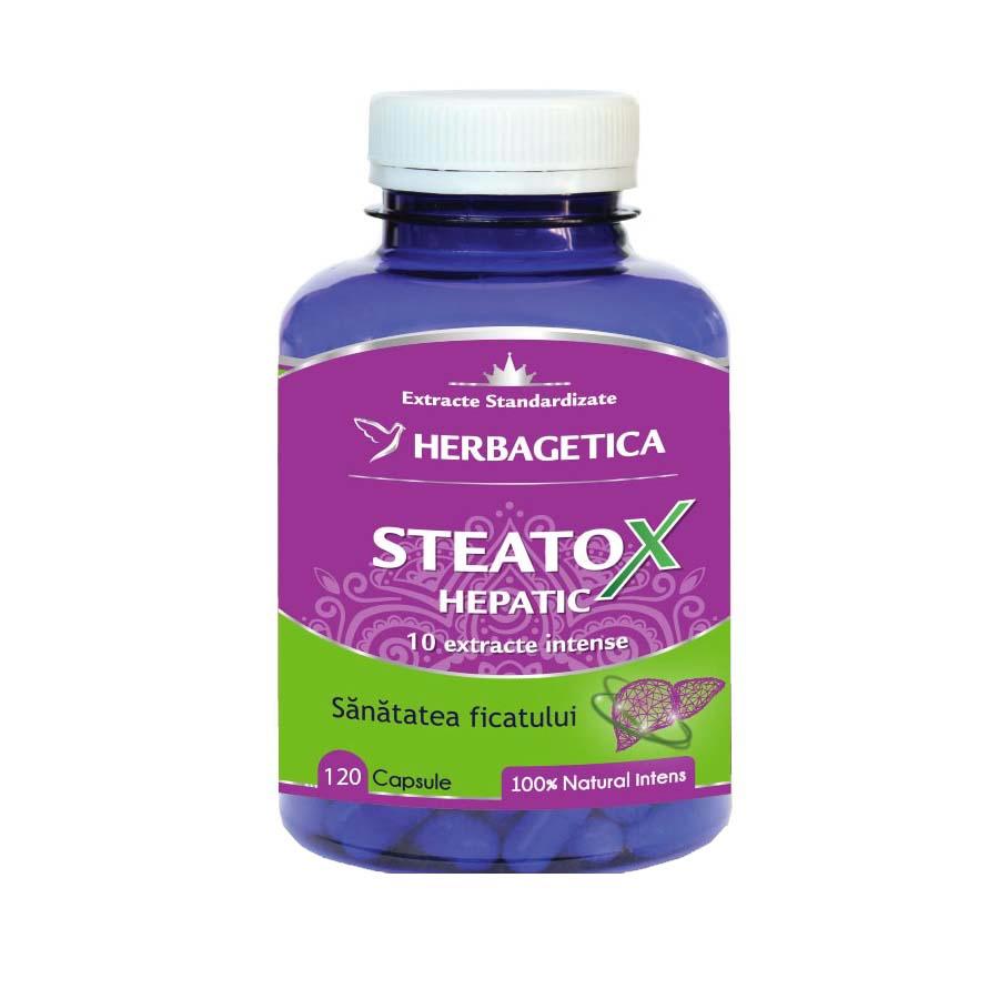 Steatox Hepatic 120 capsule Herbagetica