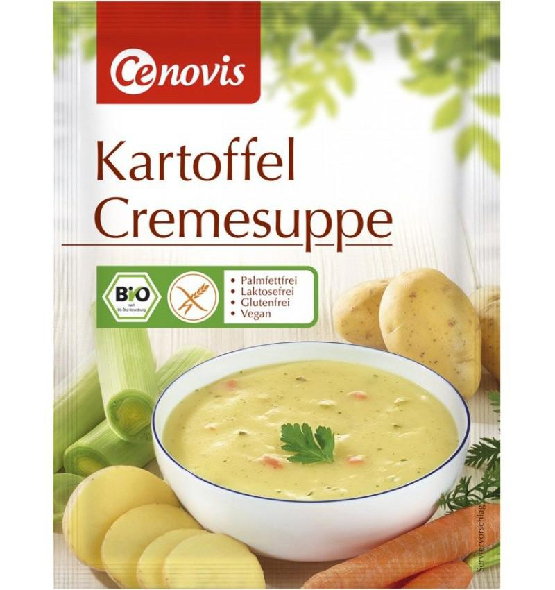 Supa Crema de Cartofi Bio 48 grame Cenovis