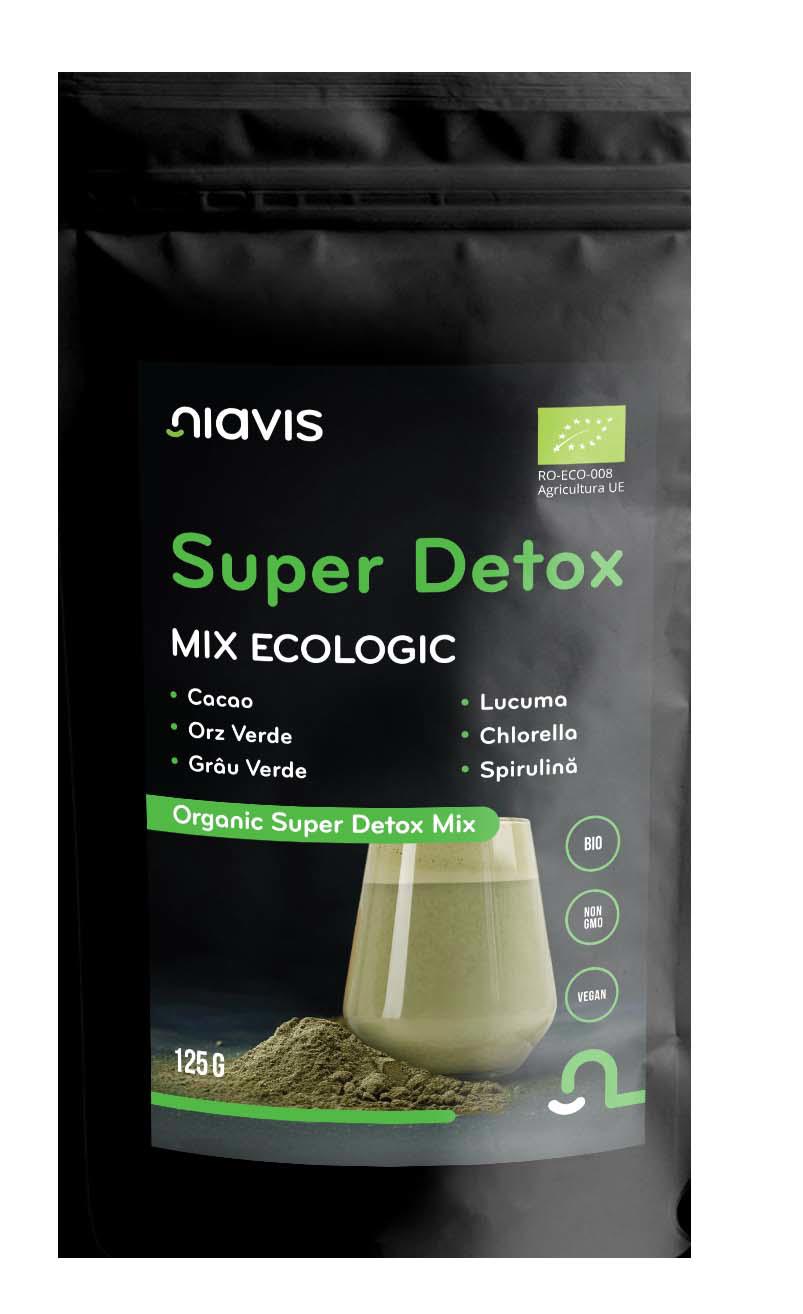 Super Detox Mix Ecologic 125 grame Niavis