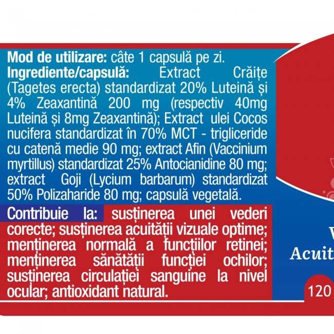 Super Luteina Zeaxantina 120 capsule vegetale Herbagetica