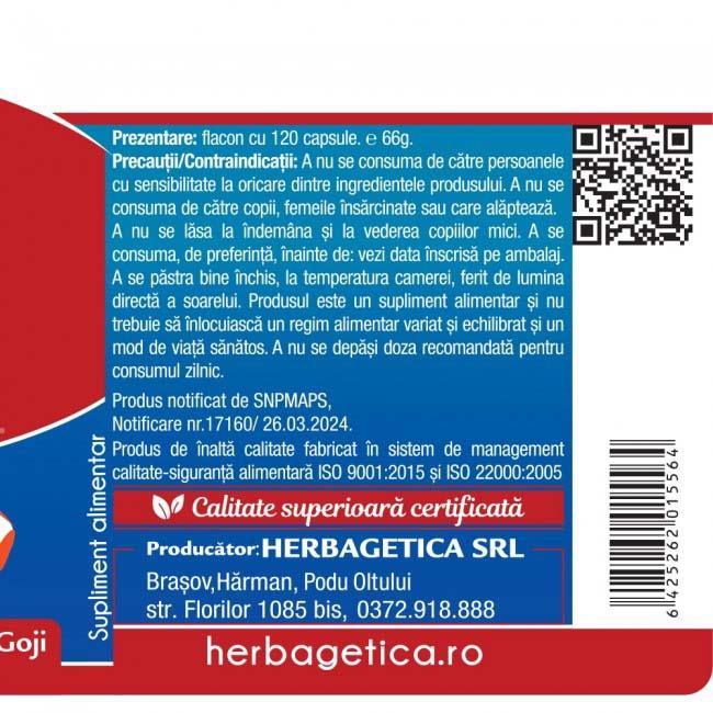 Super Luteina Zeaxantina 120 capsule vegetale Herbagetica