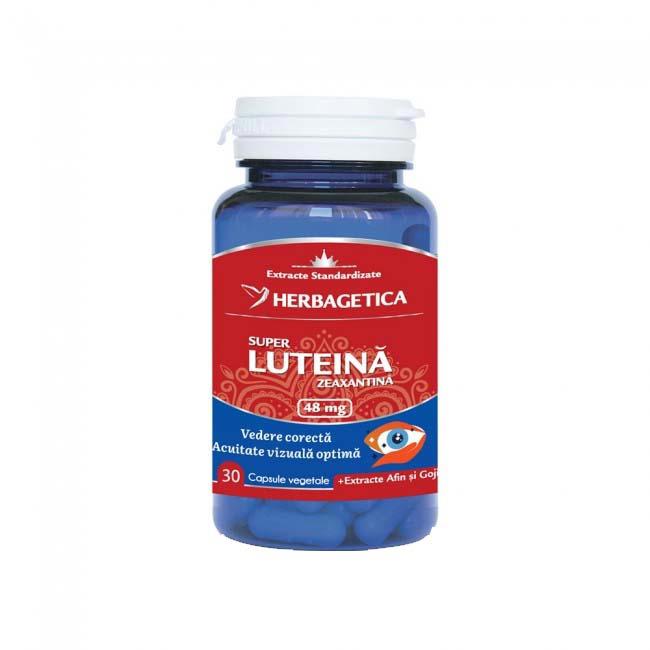 Super Luteina Zeaxantina 30 capsule vegetale Herbagetica