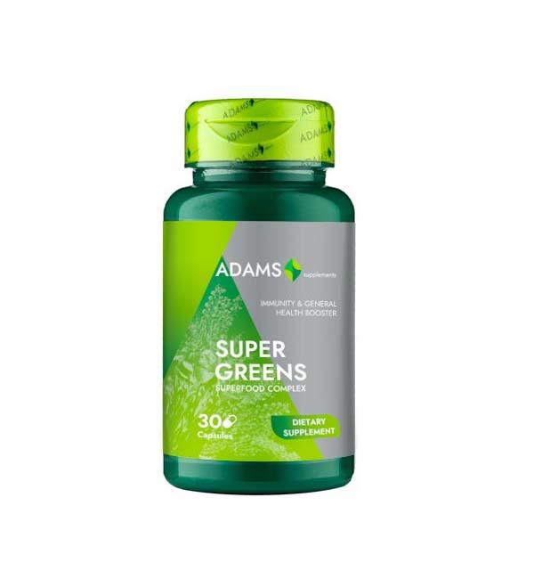 Supergreens 30 capsule Adams Vision