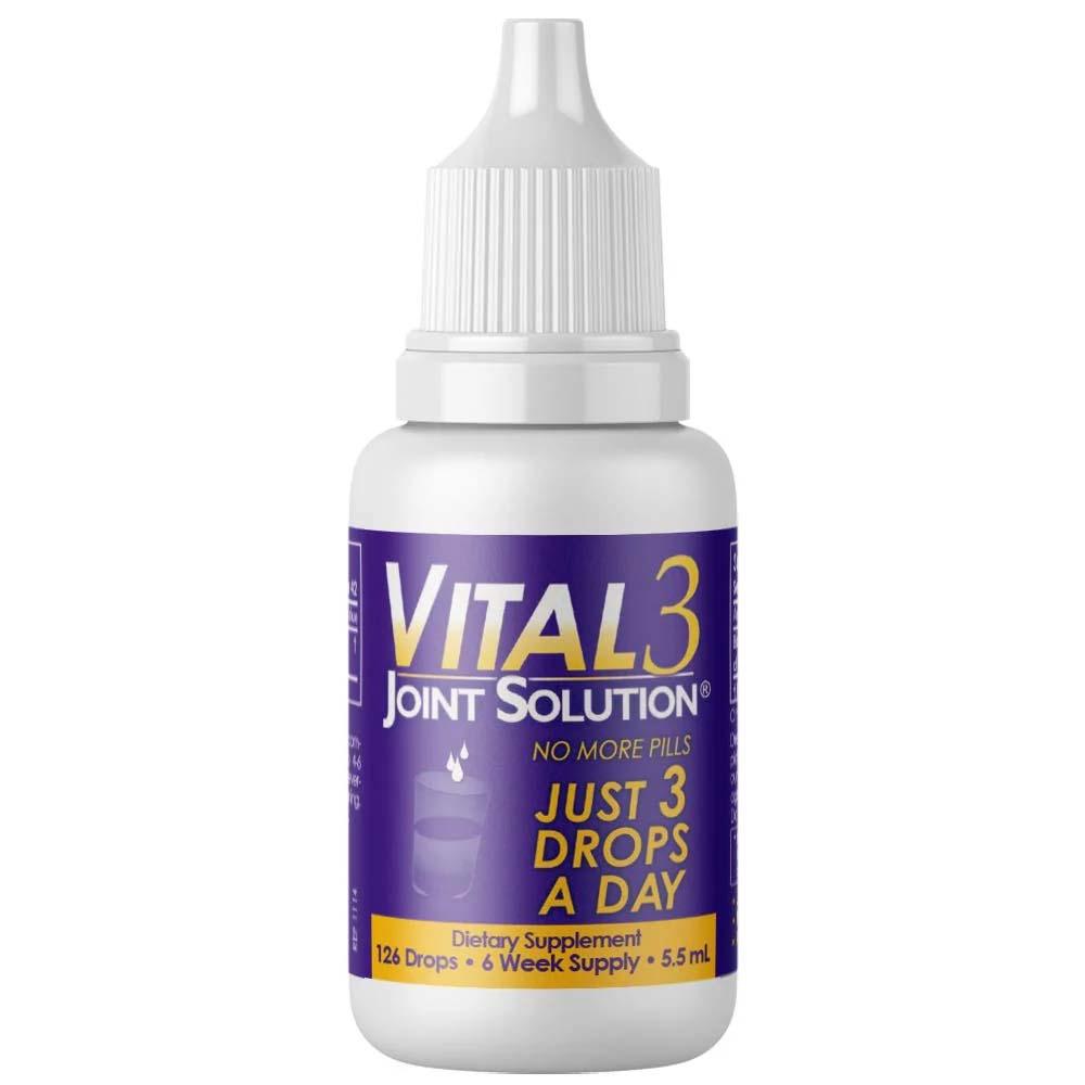 Supliment Alimentar pentru Articulatii Vital3 Joint Solution Lichid 5.5 mililitri Bronson Laboratories