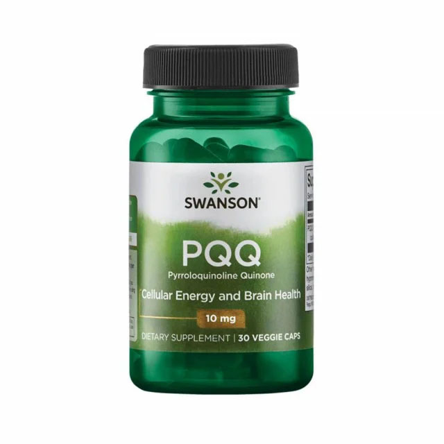 Supliment Alimentar PQQ Pyrroloquinoline Quinone 10 miligrame 30 capsule Swanson