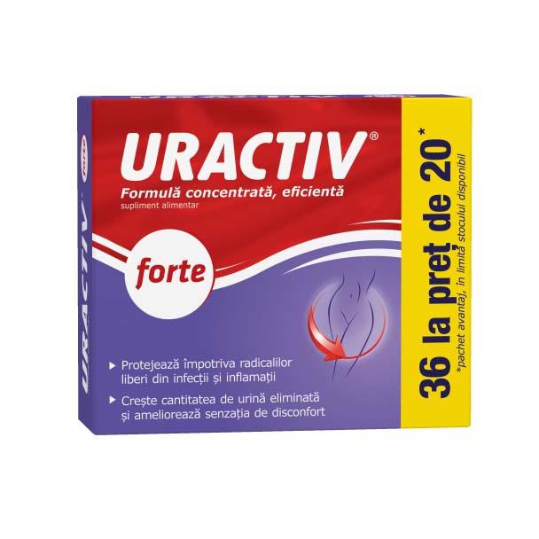 Supliment alimentar Uractiv Forte 36 capsule Terapia