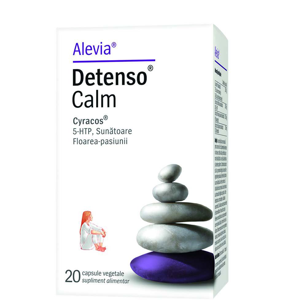 Supliment Impotriva Starilor de Stres Detenso Calm 20 capsule Alevia