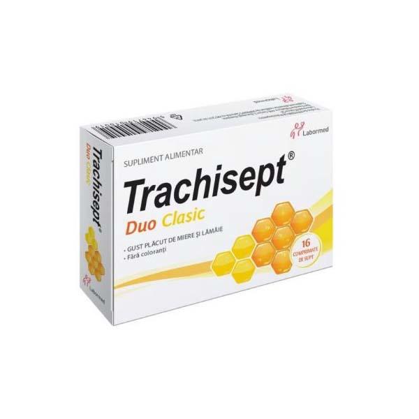 Trachisept Duo Clasic 16 comprimate Labormed