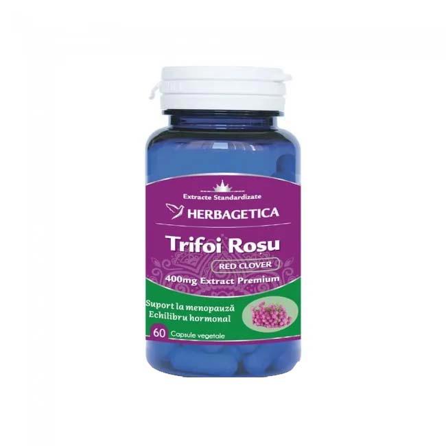 Trifoi Rosu 60 capsule Herbagetica