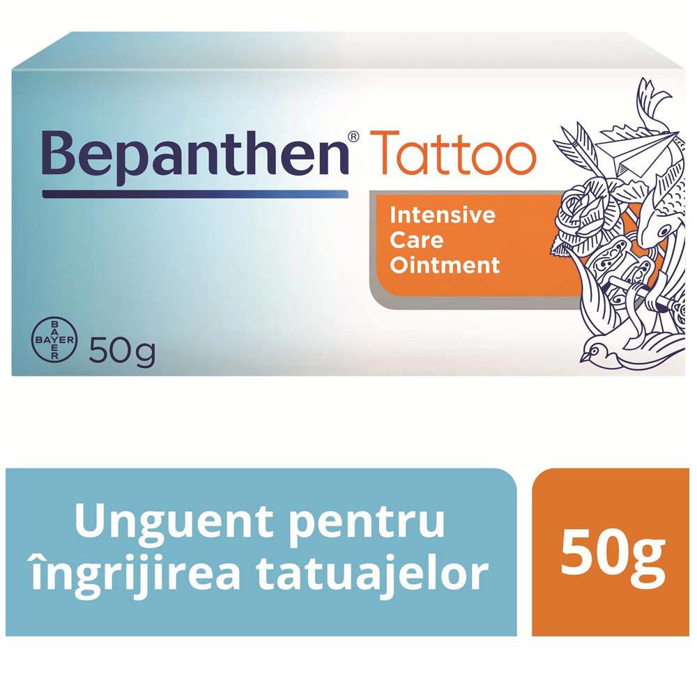 Unguent pentru Ingrijirea Tatuajelor Bepanthen Tattoo 50 grame Bayer