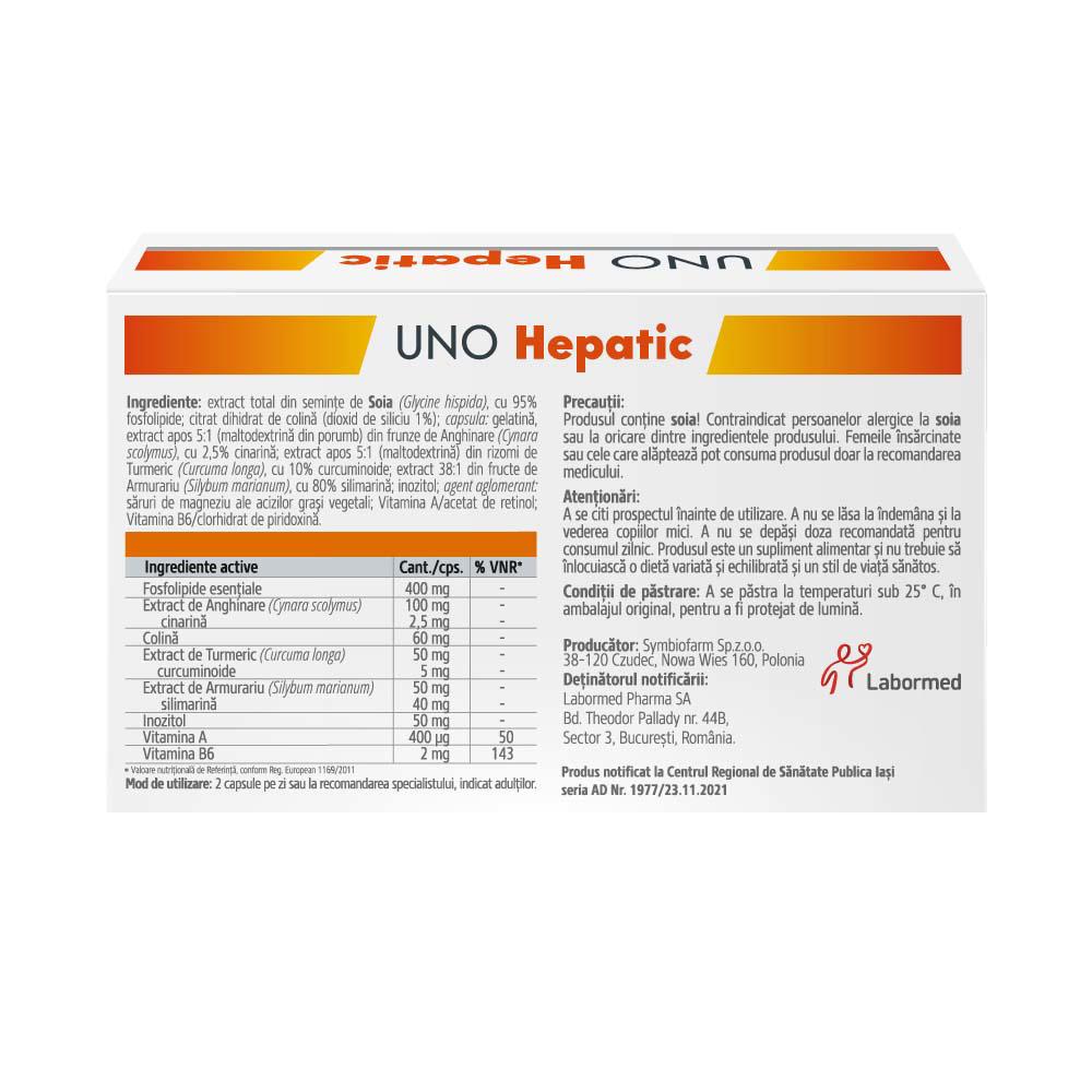 Uno Hepatic 30 capsule Labormed Pharma