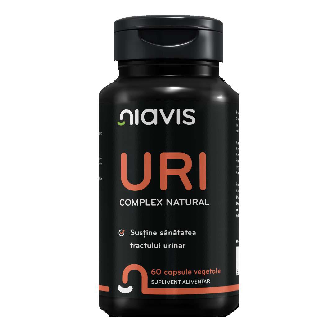 URI Complex Natural 100 miligrame 60 capsule Niavis