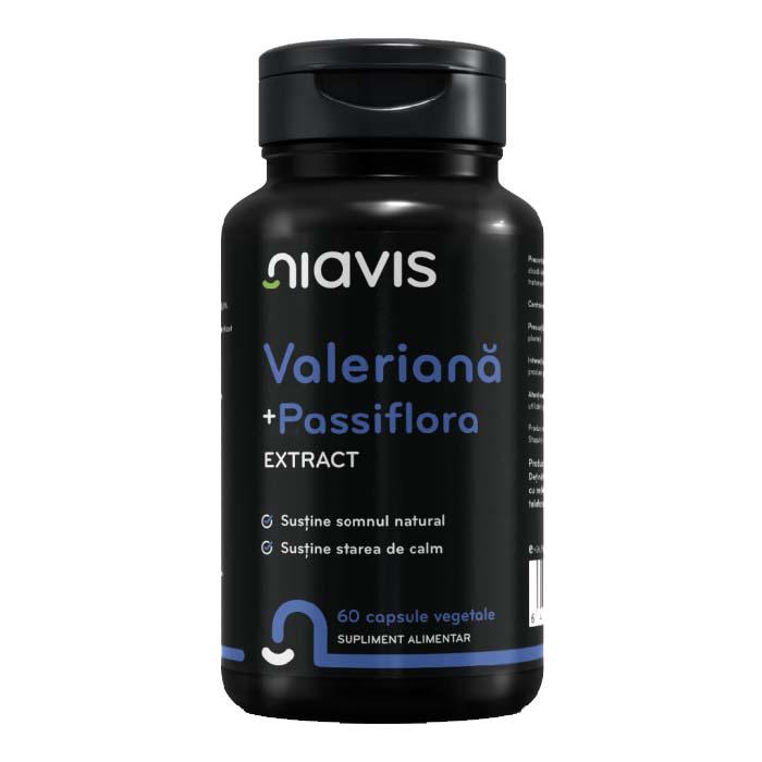 Valeriana + Passiflora Extract 60 capsule Niavis